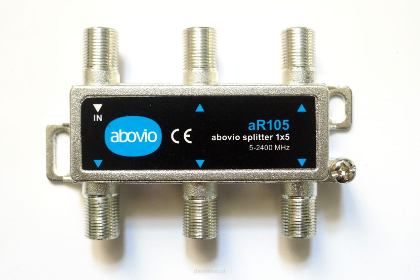 Rozgałęźnik Abovio 5-drożny AR 105 5-2400 MHz