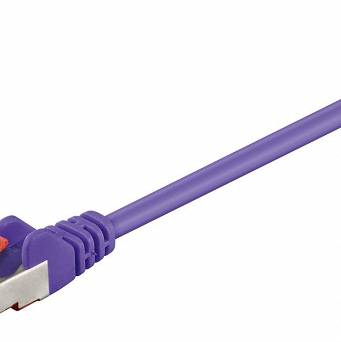 Kabel LAN Patchcord CAT 6 S/FTP LSZH fiolet 0,5m