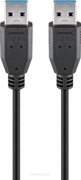 Kabel USB 3.0 SuperSpeed wtyk - wtyk Goobay 1,8m