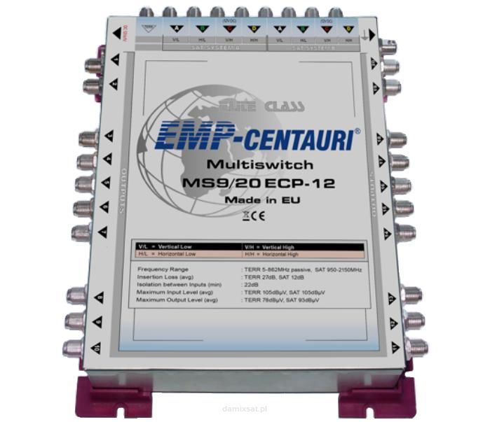 Multiswitch EMP-centauri MS 9/20 ECP + PA12 2A