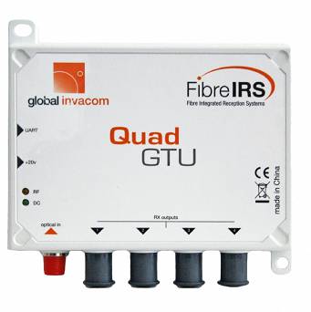 GI-FibreIRS odbiornik Quad GTU Mark III + zas. 20V