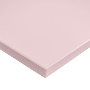 Blat biurka uniwersalny 138x70x1.8 cm Różowy