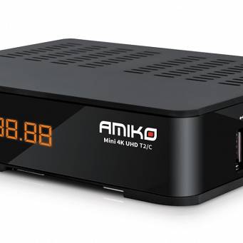 Tuner AMIKO MINI T2C 4K DVB-T2/C HEVC H.265