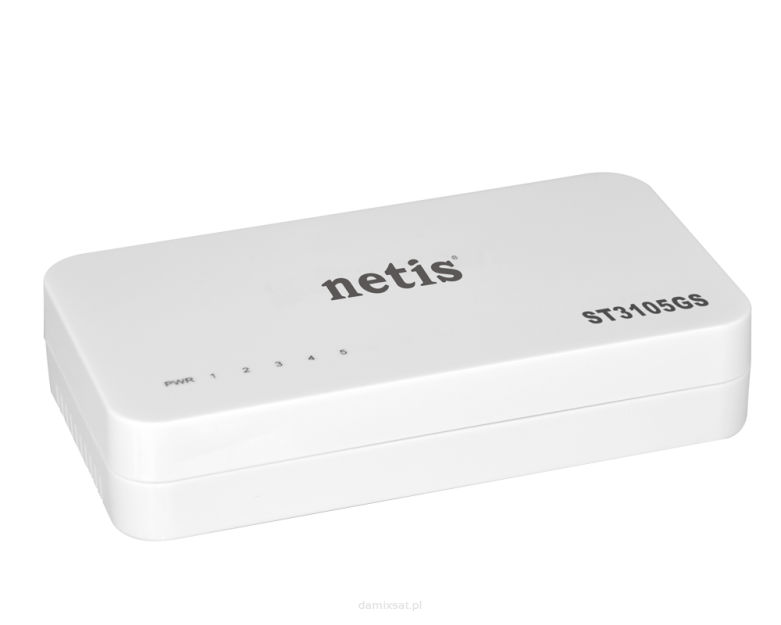 Switch przewodowy Netis ST3105GS 5-port 1GB