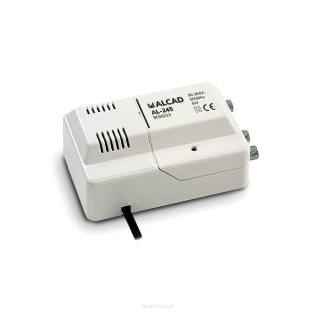 Zasilacz antenowy 12V ALCAD AL-245 12V 400mA 2xOUT