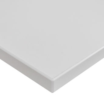 Blat biurka uniwersalny 100x50x1,8 cm Biały