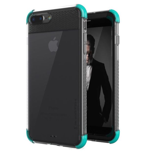 Etui Covert 2 Apple iPhone 7 Plus 8 Plus turkusowy