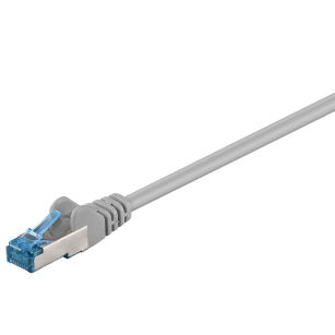 Kabel LAN Patchcord CAT 6A S/FTP szary 7.5m