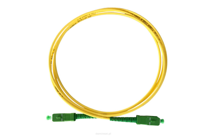 Patchcord optyczny Johansson 4050 SC/APC - 1m