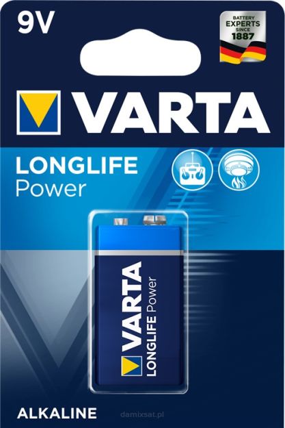 Bateria VARTA Longlife Power 6LR61 9V