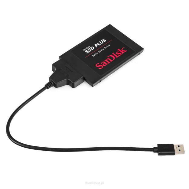 Dysk zewnętrzny PVR 240GB SSD SanDisk do tunerów