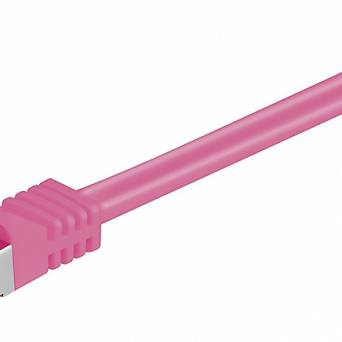 Kabel LAN Patchcord CAT 7 S/FTP pink - 15m