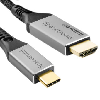 Kabel USB-C 3.1 HDMI 4K Spacetronik KCH-SPA010 1m