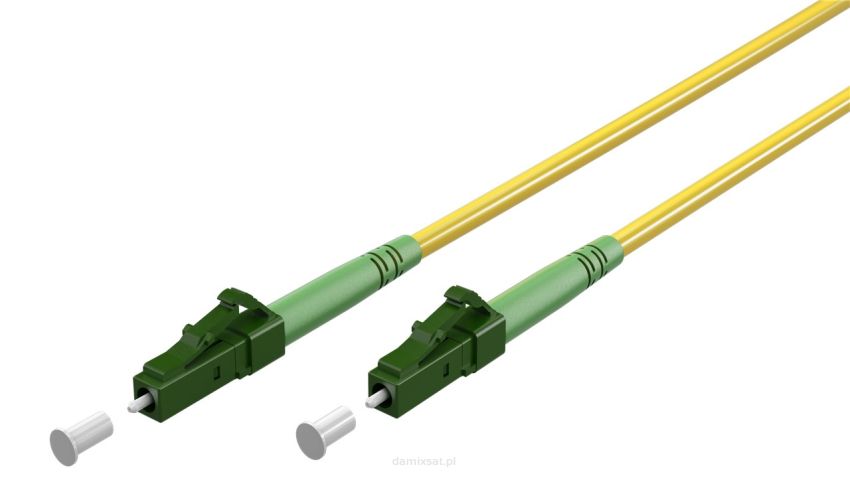 Patchcord optyczny SIMPLEX OS2 LC-APC Goobay 5m