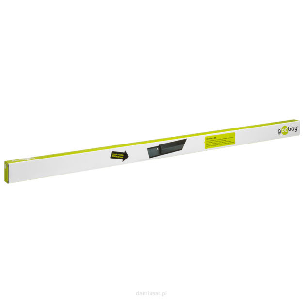 Listwa KORYTKO OSŁONA 110cm x 50mm Goobay Czarna