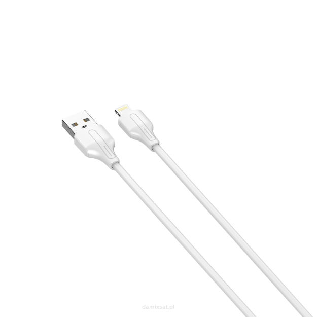 Kabel USB-A - Lightning LDNIO 3m 2.4A biały LS543L