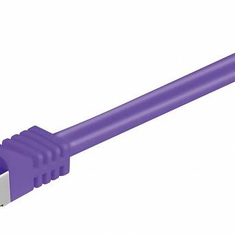 Kabel LAN Patchcord CAT 7 S/FTP fioletowy - 20m