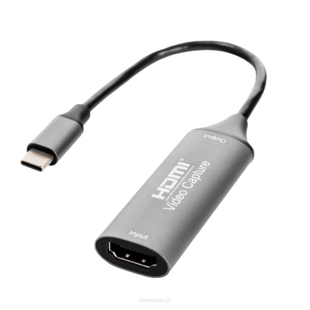 Grabber Nagrywarka USB-C na HDMI Capture SP-UVG01