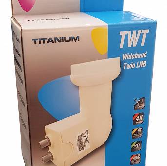 LNB WideBand SMART Titanium TWT H+V