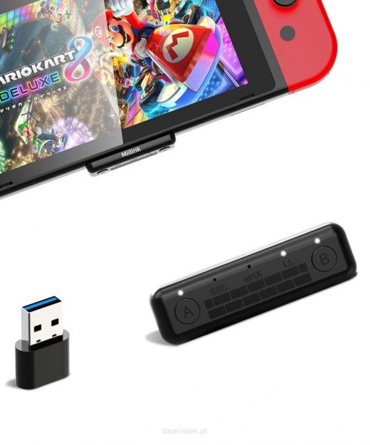 ML400 Podwójny nadajnik audio Bluetooth USB-C APTX