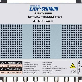 Transmiter optyczny EMP-centauri OT9/1FEC-4