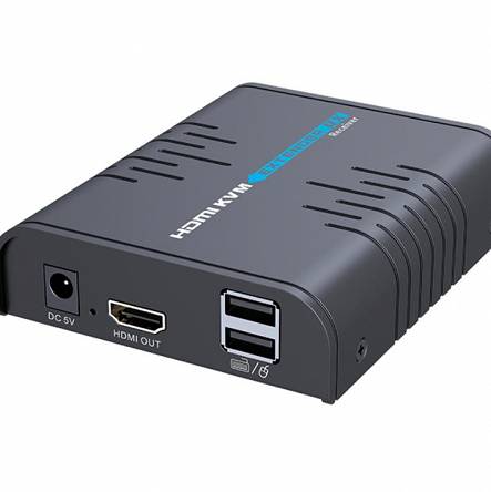 Konwerter HDMI na IP + KVM USB odbiornik - RX