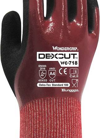 Rękawice ochronne Wonder Grip WG-718 XL/10 Dexcut