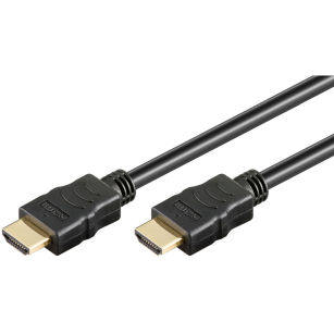 Kabel HDMI Goobay 1.4 Gold Black 7.5m