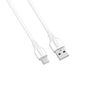 Kabel USB-A - USB-C LDNIO 3m 2.1A biały LS543C