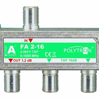 Odgałęźnik Polytron 2-krotny 16dB 5-1000 FA 2-16