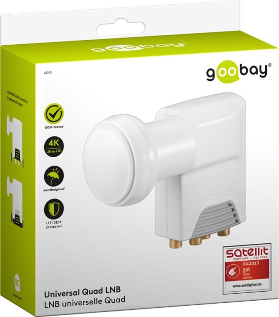 LNB Quad Goobay 0.1dB