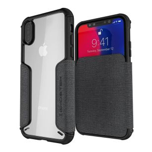 Etui Exec 3 Apple iPhone Xs szary