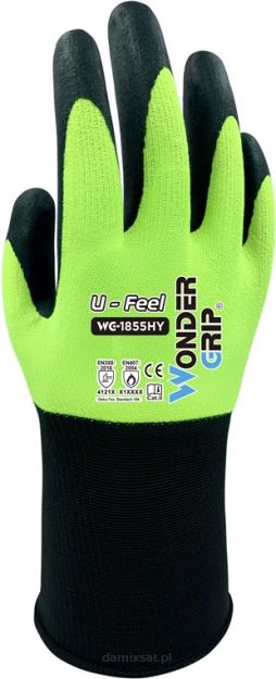 Rękawice ochronne Wonder Grip WG-1855HY XL/10 U-Fe