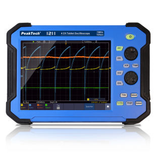 Oscyloskop tabletowy 4CH 70MHz 1GS/s PeakTech 1211