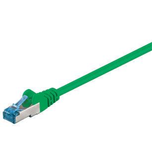 Kabel LAN Patchcord CAT 6A S/FTP zielony 7.5m