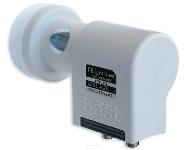 LNB Twin BEST HD3D 202 0.1dB