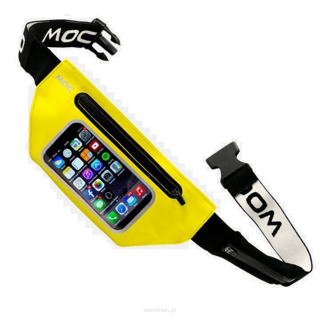 Waist Bag MOC yellow Sportowa saszetka nerka Tel.