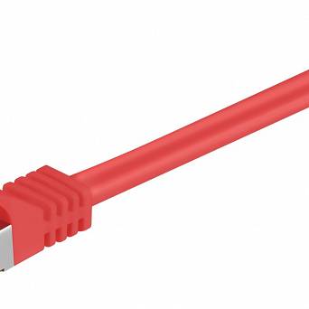 Kabel LAN Patchcord CAT 7 S/FTP czerwony 7,5m