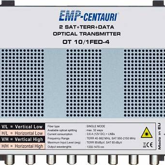 Transmiter optyczny EMP-centauri OT10/1FED-4