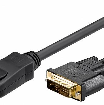 Kabel Display Port DP - DVI-D (24 pin) Goobay 5m