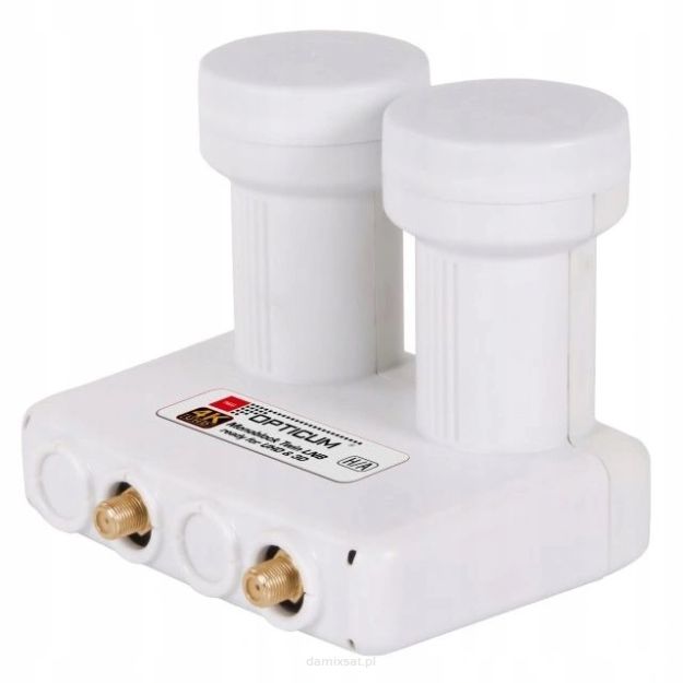 LNB Monoblock Twin Opticum RED LMTP-04H