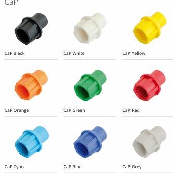 Paczka gumek CaP System 10szt. mix kolorów