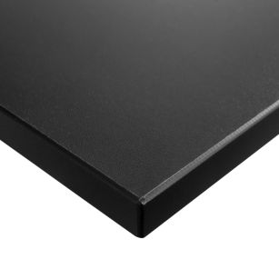Blat biurka uniwersalny 158x80x1.8 cm Czarny P