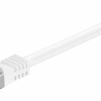 Kabel LAN Patchcord CAT 7 S/FTP biały - 15m