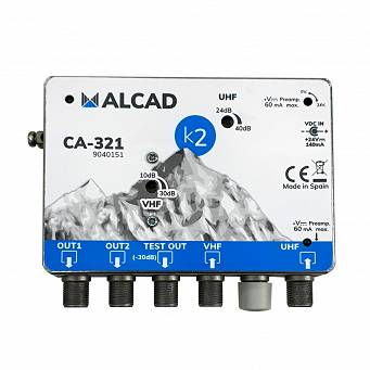 wzm. wielozakresowy ALCAD CA-321 24-230V VHF UHF