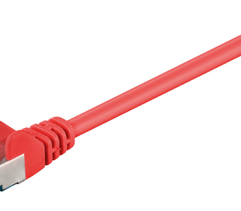 Kabel LAN Patchcord CAT 6A S/FTP czerwony 0,5m