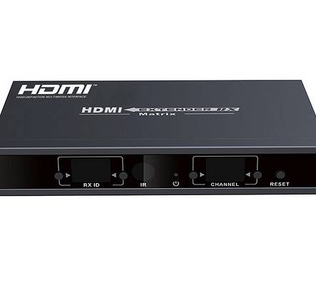 Konwerter sygnału HDMI na IP +IR Matrix HDbitT RX