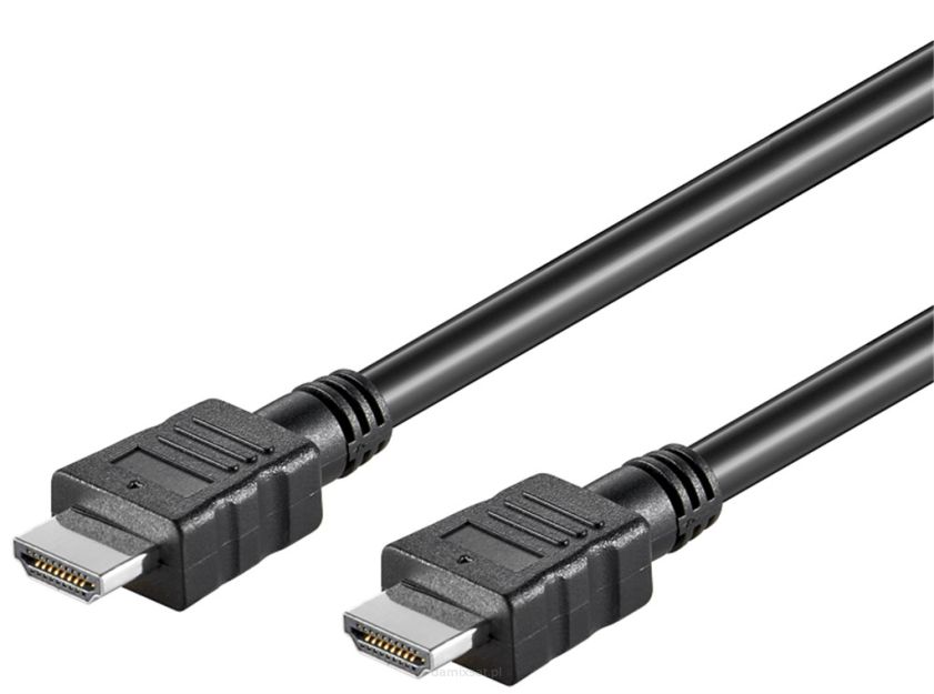 Kabel HDMI 1.4 1080p ARC CEC Goobay czarny 7.5m