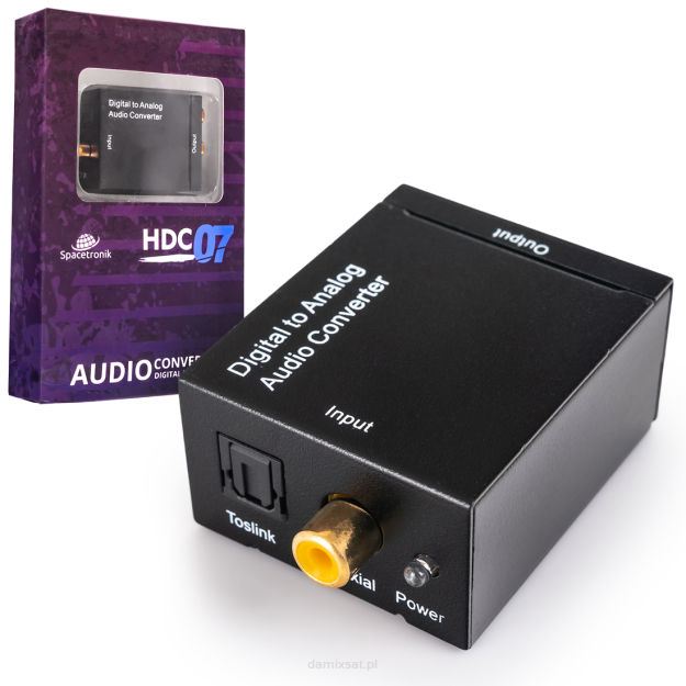 Konwerter Audio Digital na Analog R/L Space HDC07