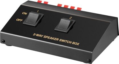 Przełącznik selektor switch głośnikowy 2x1 Goobay